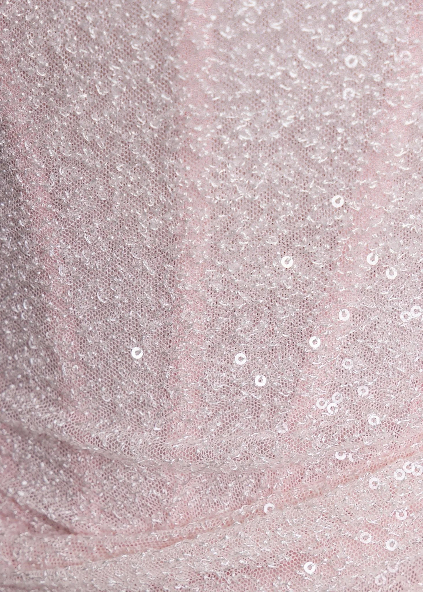 Beauty Treasure Sequin Strapless Gown - Pink - Image 3