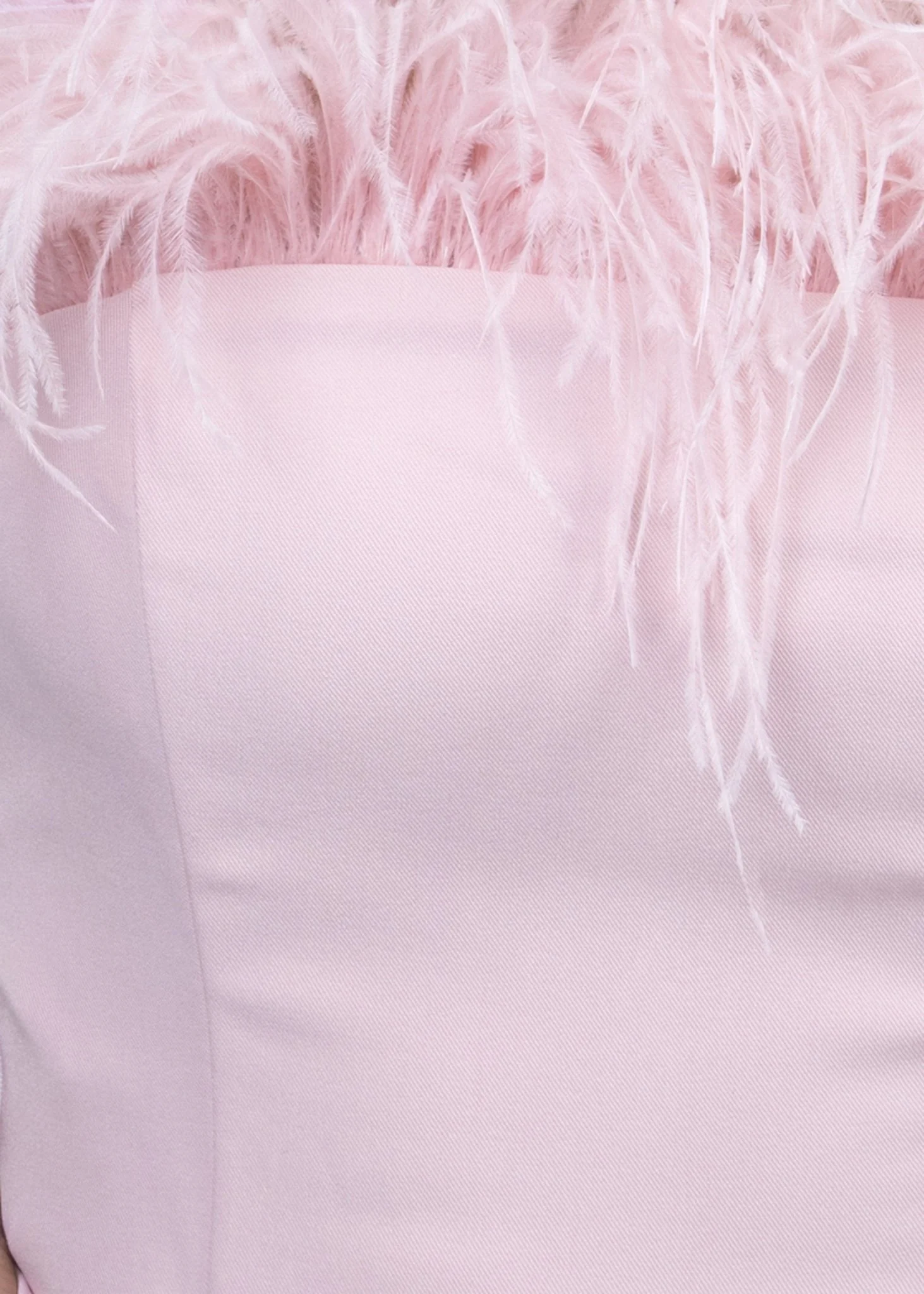 Forever Yours Feather Gown - Pink - Image 4