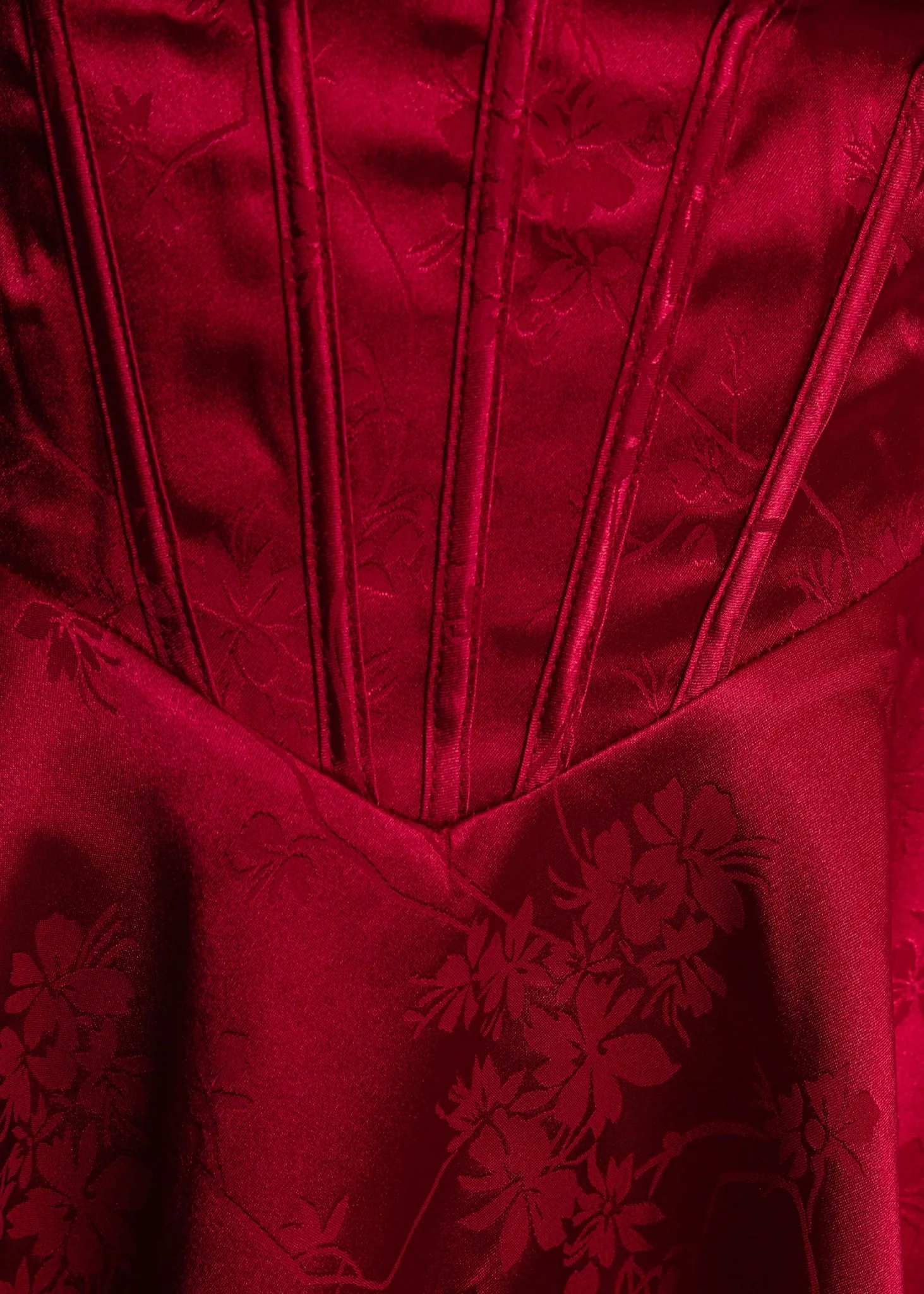 Heartstopper Strapless Mini Dress - Red - Image 4