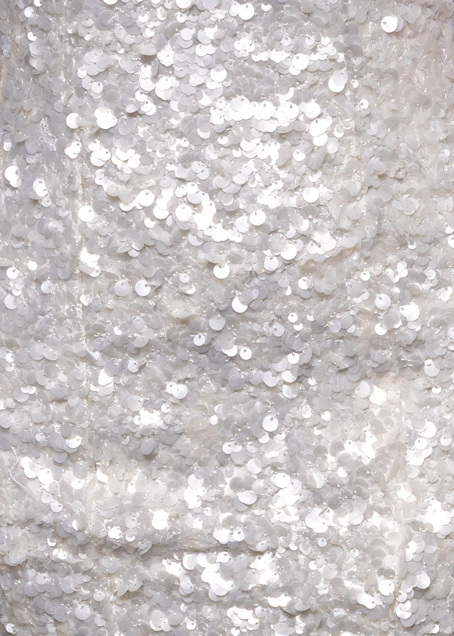 Let Love Grow Sequin Mini Dress - White - Image 6