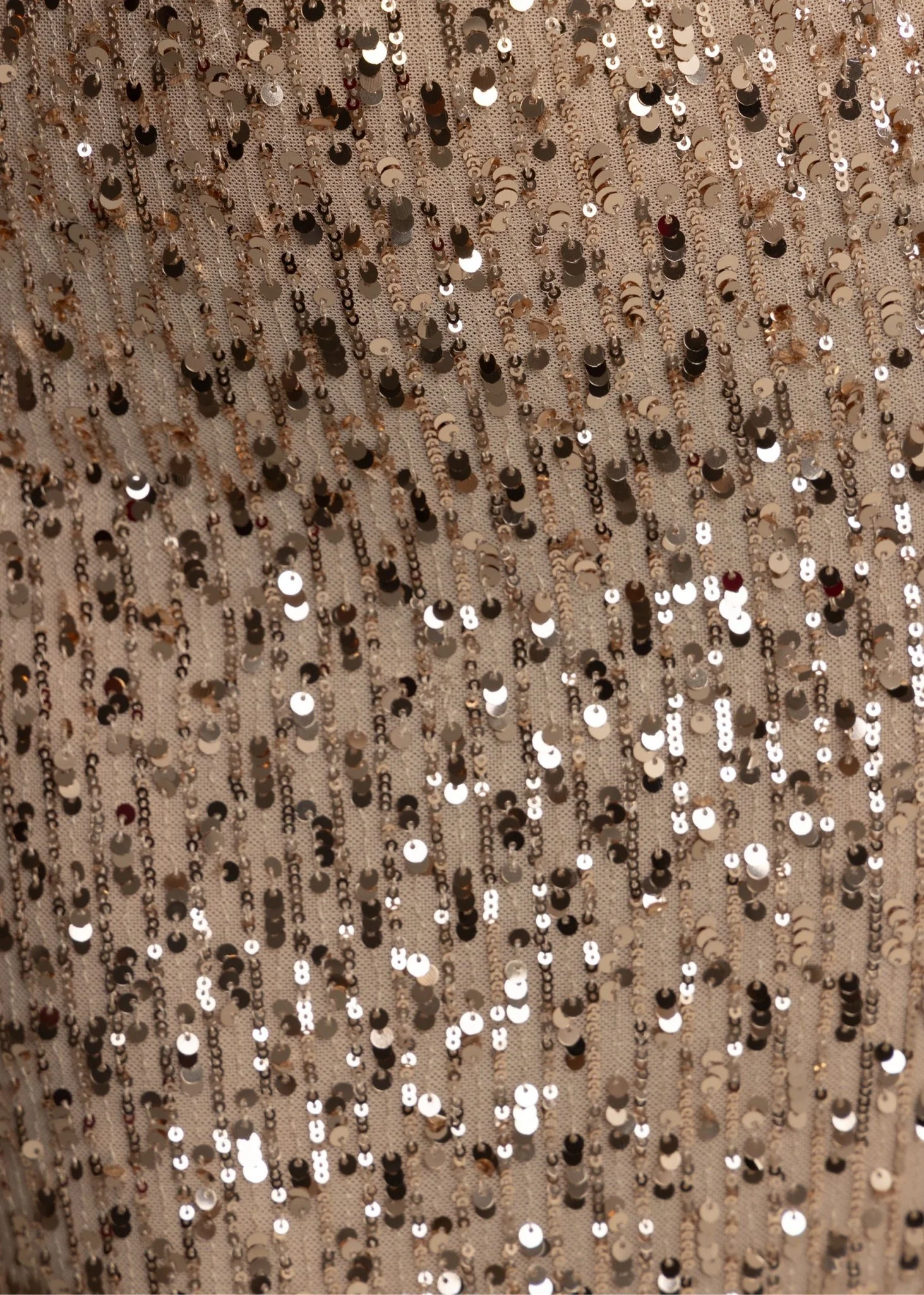Lost Thoughts Sequin Two Piece - Rose Gold - Image 3