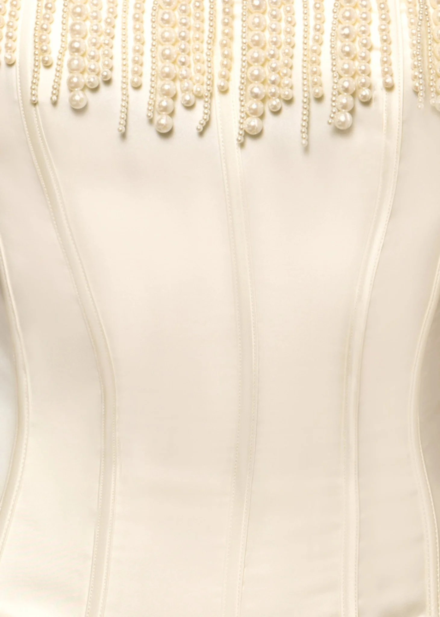 Love Anthem Pearl Trim Two Piece - Ivory - Image 7