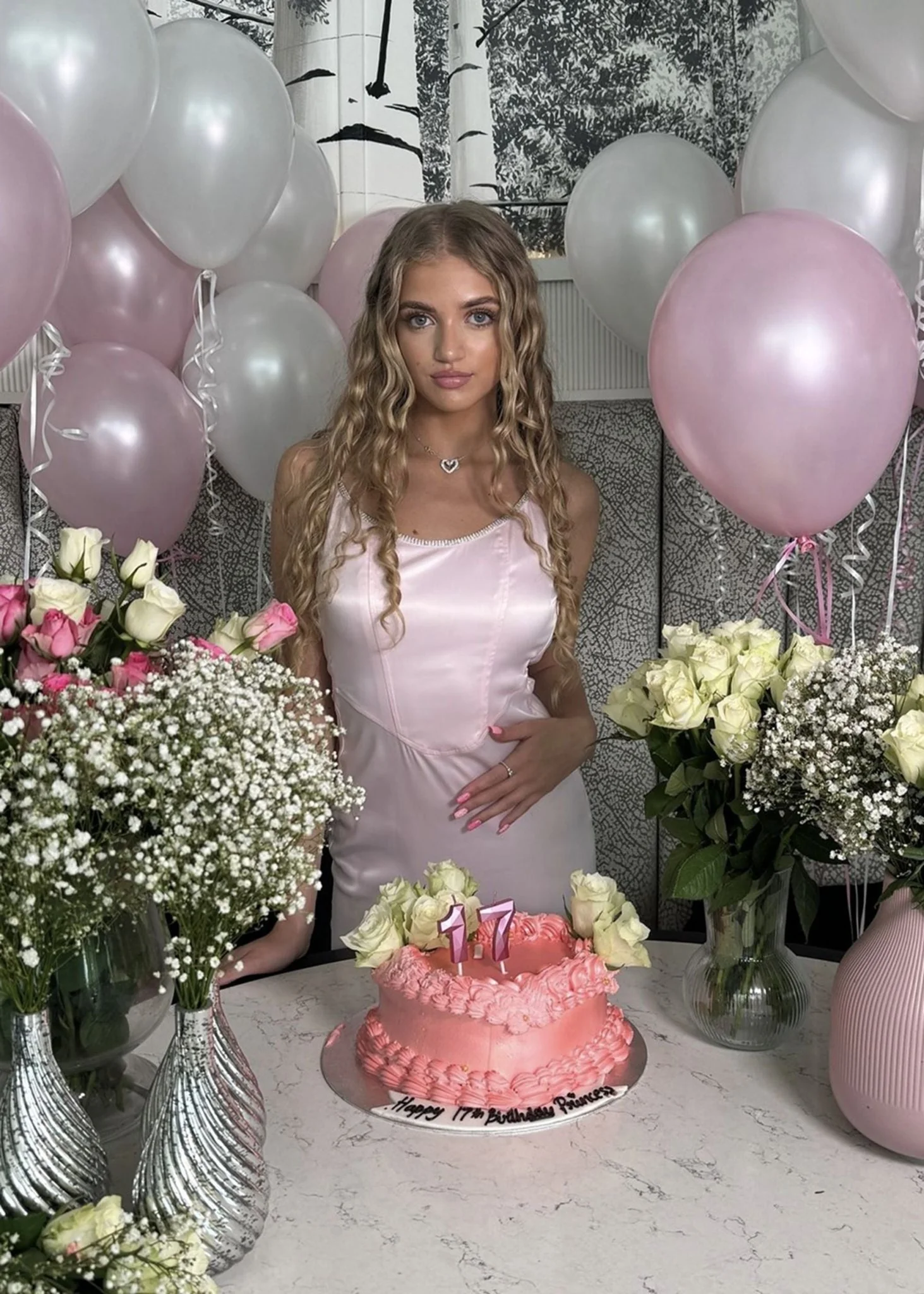 Problematic Princess Bow Gown - Pink - Image 5