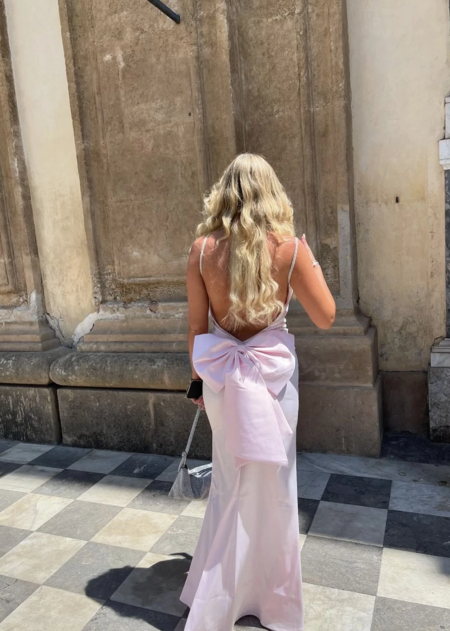 Problematic Princess Bow Gown - Pink - Image 8