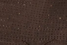 Silent Heartbeat Feather Detail Mini Dress - Brown - Image 3